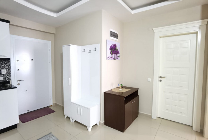 Уютная меблированная квартира планировки 1+1, Махмутлар, Алания, 60 м2. - Ракурс 12