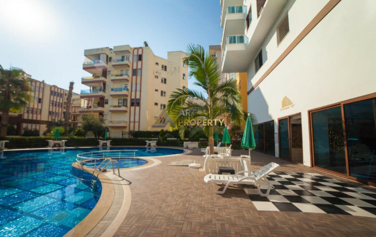 Уютная меблированная квартира планировки 1+1, Махмутлар, Алания, 60 м2. - Ракурс 17