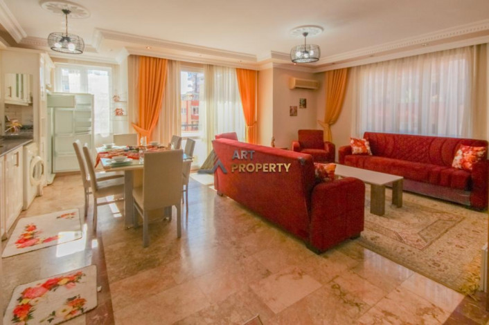 Меблированная квартира планировки 3+1, 140м2 в районе Махмутлар - Ракурс 17