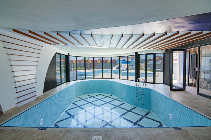 Меблированный пентхаус 4+1, 320м2 с видом на море в районе Махмутлар - Ракурс 4