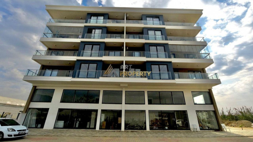 Квартира планировки 1+1, 65м2 в новом жилом комплексе, район Каргыджак - Ракурс 13