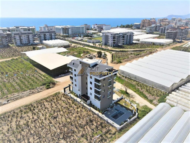 Квартира планировки 1+1, 65м2 в новом жилом комплексе, район Каргыджак - Ракурс 15