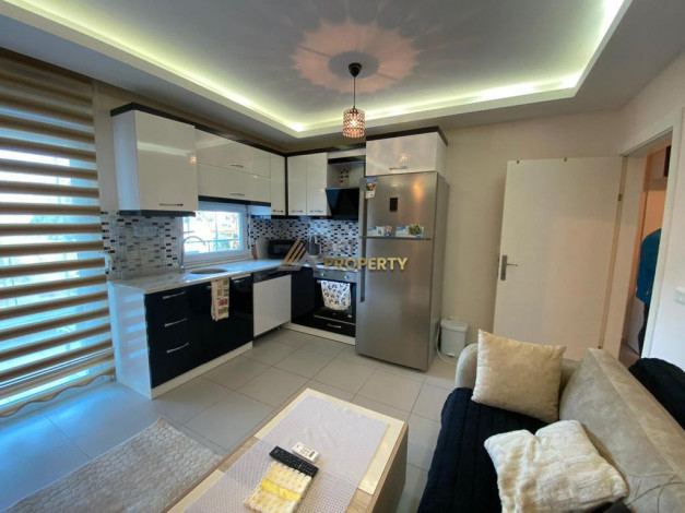 Меблированная квартира планировки 1+1 в районе Махмутлар - Ракурс 3