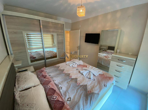 Меблированная квартира планировки 1+1 в районе Махмутлар - Ракурс 15