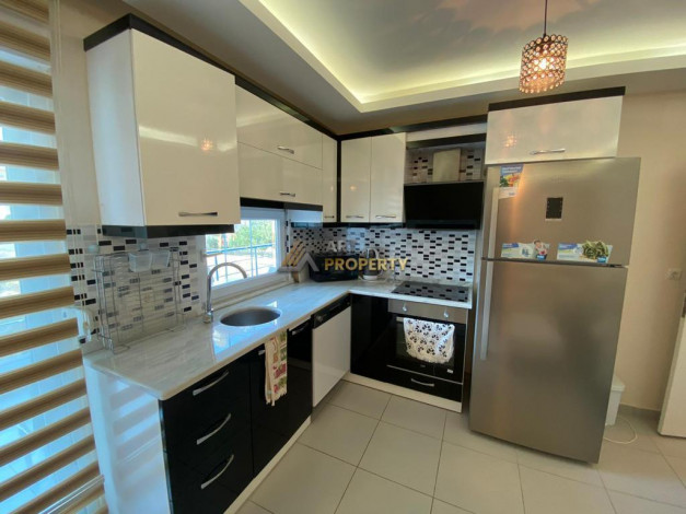 Меблированная квартира планировки 1+1 в районе Махмутлар - Ракурс 16