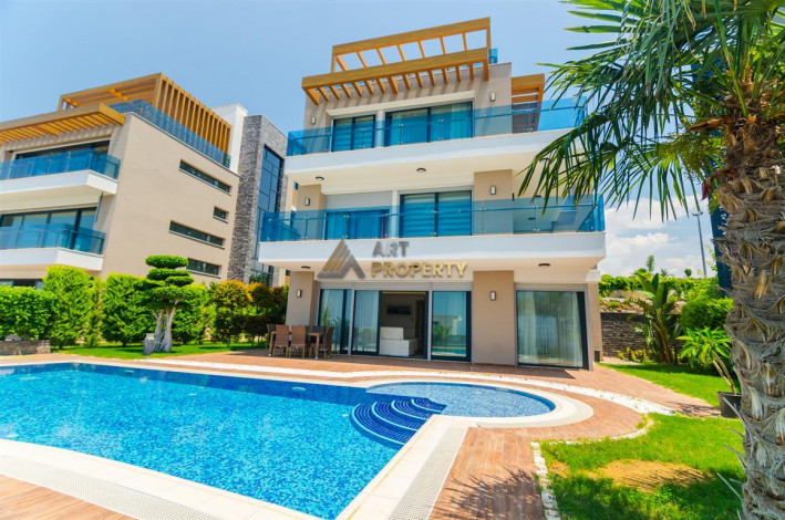 Вилла класса люкс 5+1 в районе Конаклы - Ракурс 25