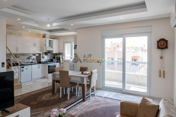 Меблированный пентхаус 2+1, 130м2 в центре Алании - Ракурс 3