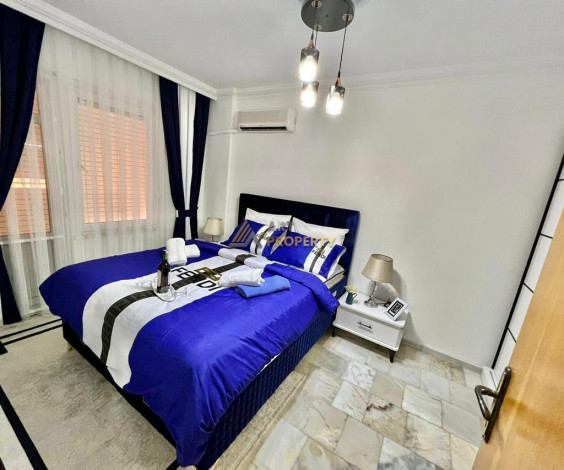 Меблированная квартира планировки 2+1, 105м2 с видом на море в районе Махмутлар - Ракурс 5