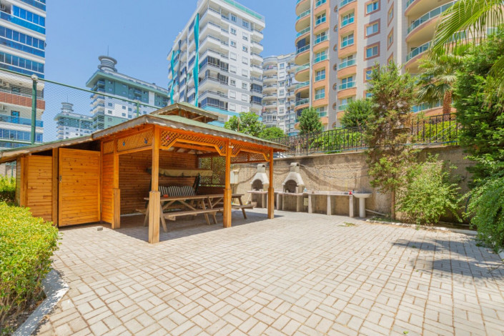 Меблированные апартаменты планировки 3+1, 180м2 с видом на море в районе Махмутлар - Ракурс 4