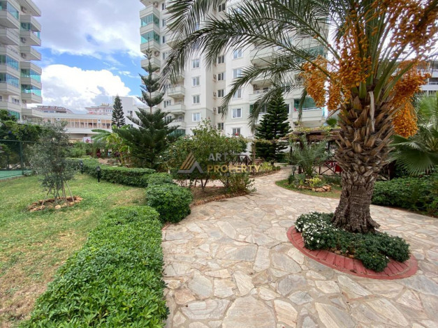 Трехкомнатные апартаменты рядом с морем в районе Тосмур, 120 м2 - Ракурс 27