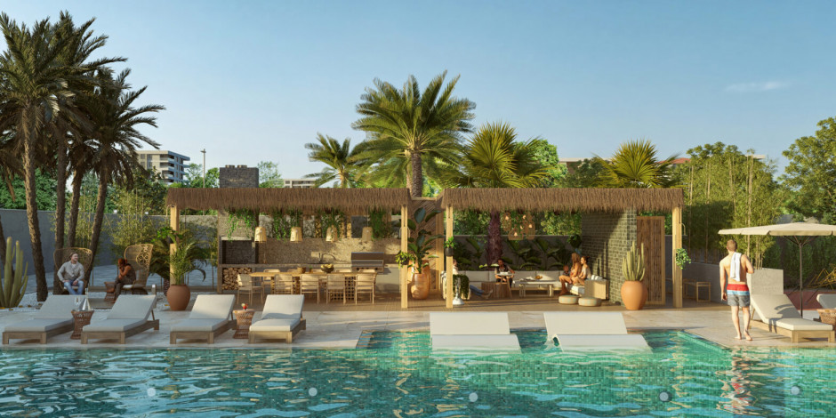 Проект на первой береговой линии в районе Кестель - Ракурс 8