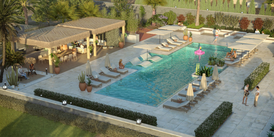 Проект на первой береговой линии в районе Кестель - Ракурс 9