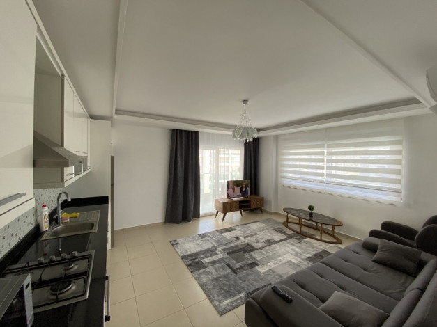 Квартира планировки 1+1, 75м2 в уютном жилом комплексе, район Авсаллар - Ракурс 9