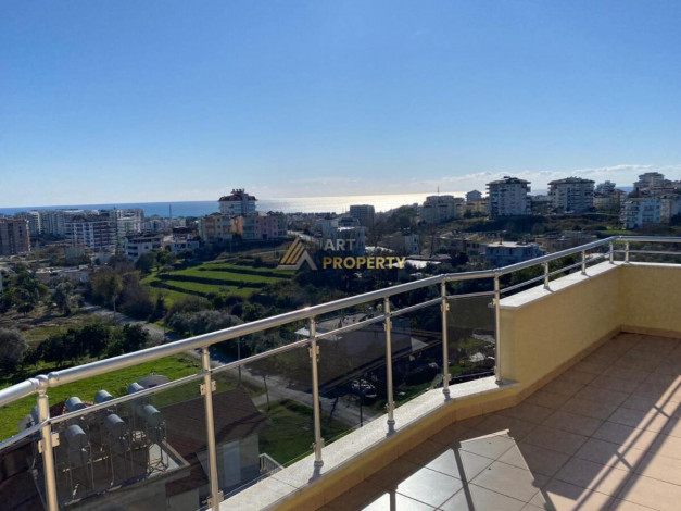 Пентхаус планировки 4+2, 200м2 с видом на море в районе Авсаллар - Ракурс 4