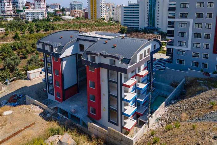 Квартира планировки 1+1, 54м2 в ЖК на финальной стадии строительства, Махмутлар - Ракурс 13