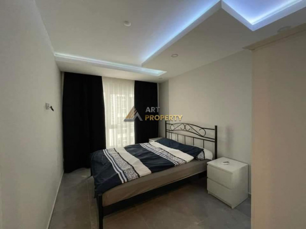 Меблированная квартира планировки 1+1, 65м2 в районе Махмутлар - Ракурс 19