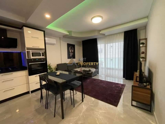 Меблированная квартира планировки 1+1, 65м2 в районе Махмутлар - Ракурс 22