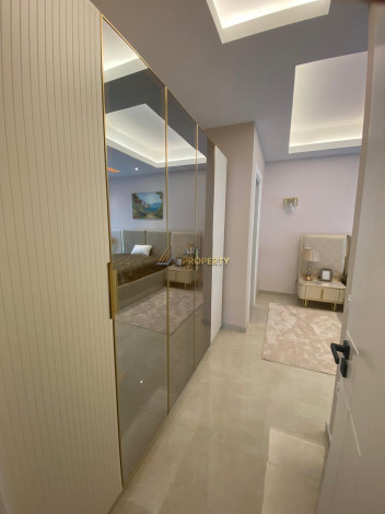 Меблированная квартира планировки 2+1, 130м2 с видом на море в элитном ЖК, район Махмутлар - Ракурс 5