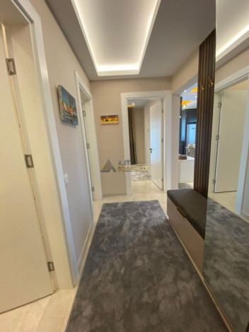 Меблированная квартира планировки 2+1, 130м2 с видом на море в элитном ЖК, район Махмутлар - Ракурс 10