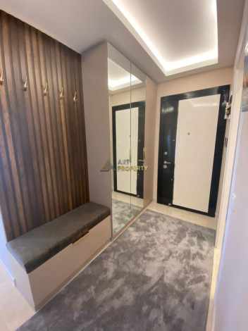 Меблированная квартира планировки 2+1, 130м2 с видом на море в элитном ЖК, район Махмутлар - Ракурс 12