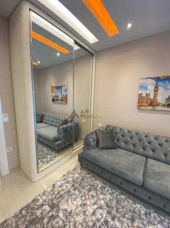 Меблированная квартира планировки 2+1, 130м2 с видом на море в элитном ЖК, район Махмутлар - Ракурс 17