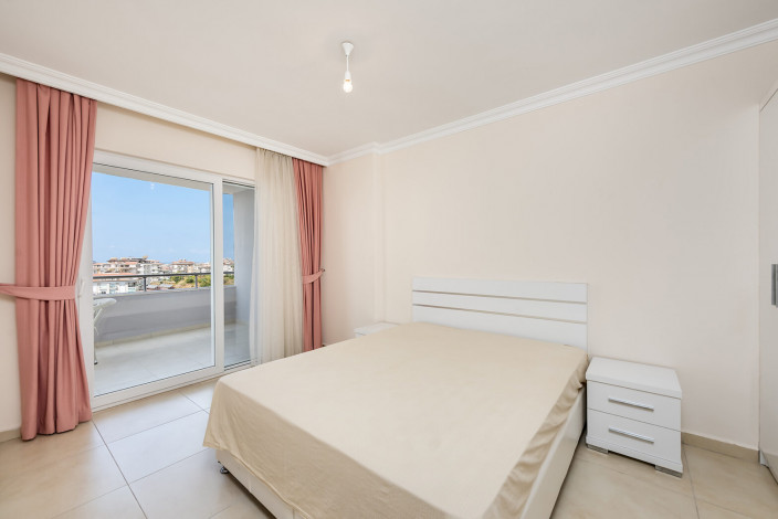 Меблированная квартира 1+1, 65м2 с видом на море в районе Джикджилли - Ракурс 5