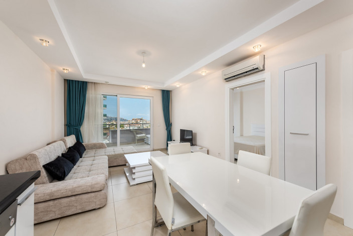 Меблированная квартира 1+1, 65м2 с видом на море в районе Джикджилли - Ракурс 7