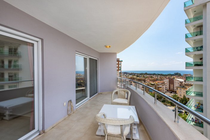 Меблированная квартира 1+1, 65м2 с видом на море в районе Джикджилли - Ракурс 10