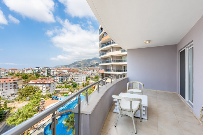 Меблированная квартира 1+1, 65м2 с видом на море в районе Джикджилли - Ракурс 11