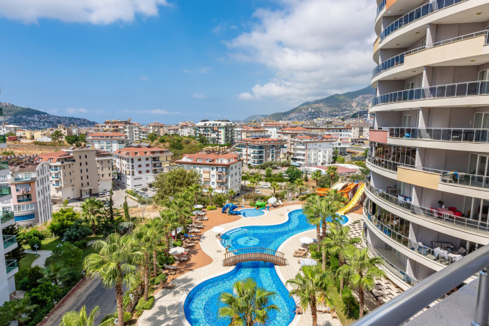 Меблированная квартира 1+1, 65м2 с видом на море в районе Джикджилли - Ракурс 12