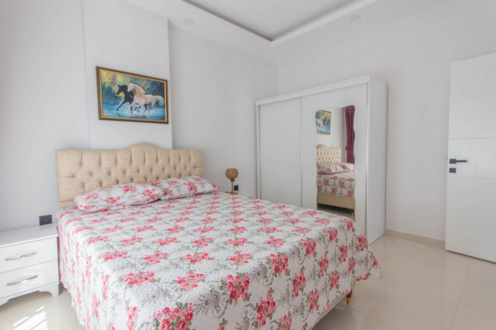 Меблированная квартира 1+1 в новом комплексе 2021 года в районе Махмутлар,  55 м2 - Ракурс 11