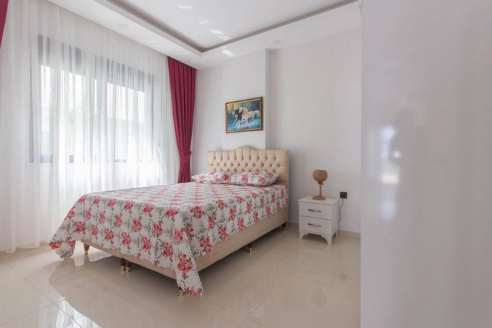 Меблированная квартира 1+1 в новом комплексе 2021 года в районе Махмутлар,  55 м2 - Ракурс 12