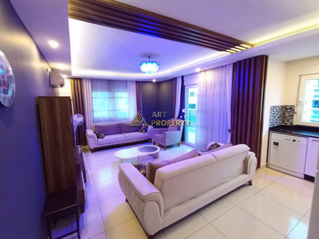 Апартаменты планировки 2+1, 120м2 в шаговой доступности от моря, район Махмутлар - Ракурс 7