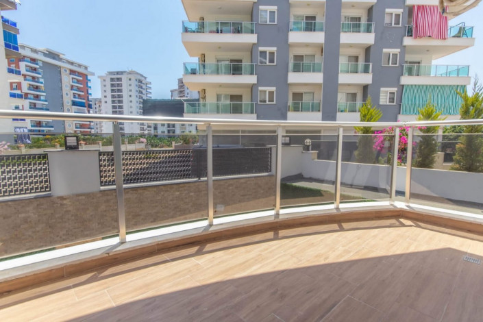 Меблированная квартира 1+1 в новом комплексе 2021 года в районе Махмутлар,  55 м2 - Ракурс 18