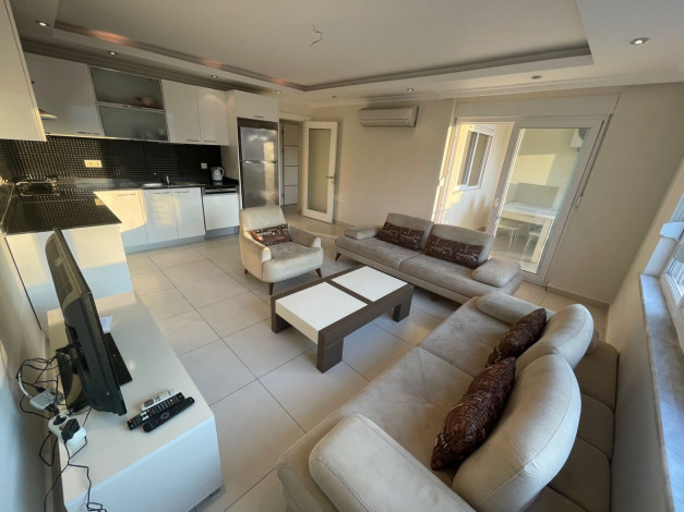 Меблированные апартаменты планировки 2+1, 100м2 в районе Авсаллар - Ракурс 15