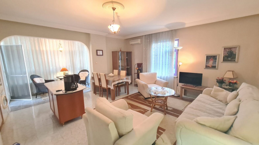 Апартаменты планировки 2+1, 110м2 с видом на море в районе Махмутлар - Ракурс 4