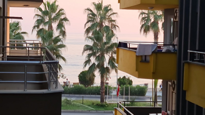 Апартаменты планировки 2+1, 110м2 с видом на море в районе Махмутлар - Ракурс 5