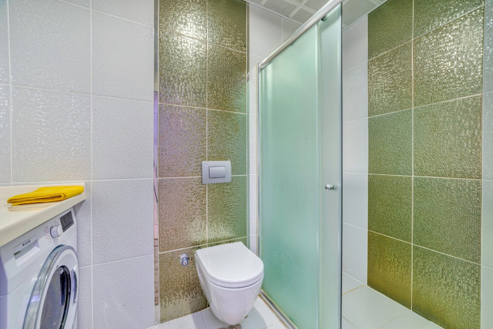 Апартаменты планировки 2+1, 100м2 с видом на море, район Кестель - Ракурс 4