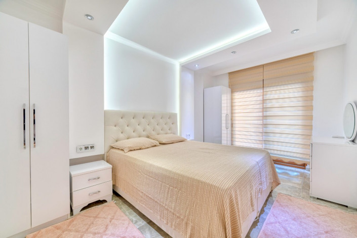 Апартаменты планировки 2+1, 100м2 с видом на море, район Кестель - Ракурс 6