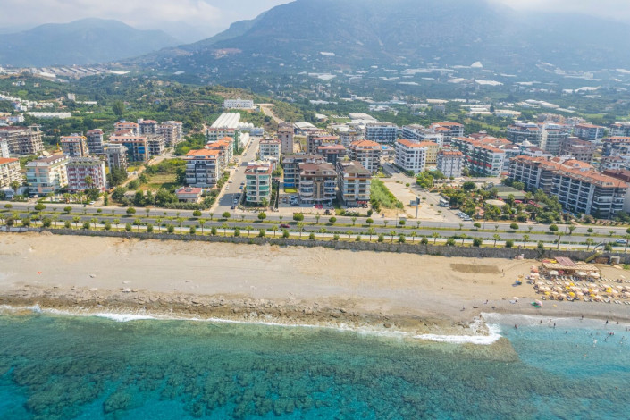 Апартаменты планировки 2+1, 100м2 с видом на море, район Кестель - Ракурс 11