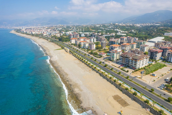 Апартаменты планировки 2+1, 100м2 с видом на море, район Кестель - Ракурс 12