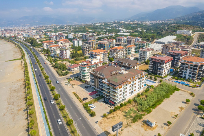 Апартаменты планировки 2+1, 100м2 с видом на море, район Кестель - Ракурс 16