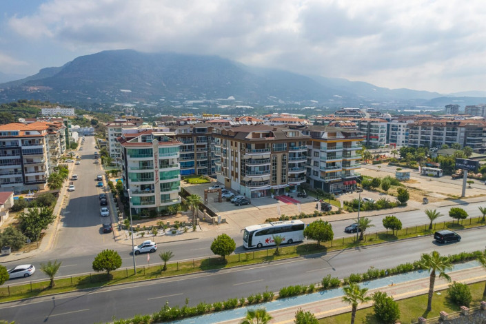 Апартаменты планировки 2+1, 100м2 с видом на море, район Кестель - Ракурс 18