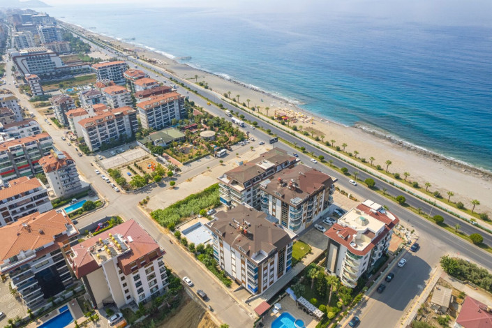 Апартаменты планировки 2+1, 100м2 с видом на море, район Кестель - Ракурс 19