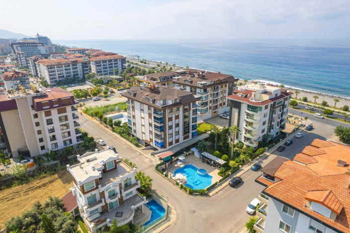 Апартаменты планировки 2+1, 100м2 с видом на море, район Кестель - Ракурс 20