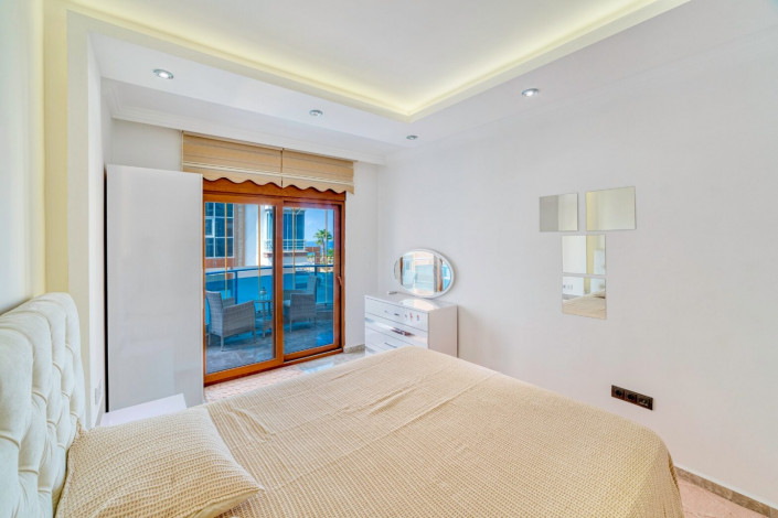 Апартаменты планировки 2+1, 100м2 с видом на море, район Кестель - Ракурс 25