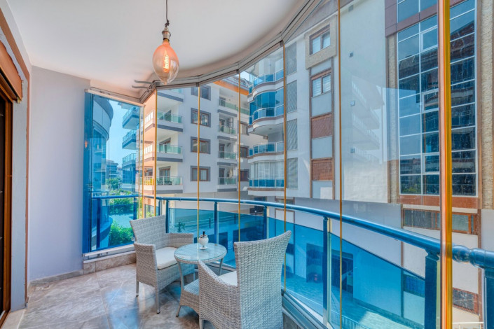 Апартаменты планировки 2+1, 100м2 с видом на море, район Кестель - Ракурс 27