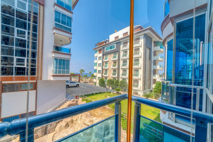 Апартаменты планировки 2+1, 100м2 с видом на море, район Кестель - Ракурс 28