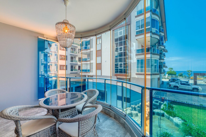 Апартаменты планировки 2+1, 100м2 с видом на море, район Кестель - Ракурс 35