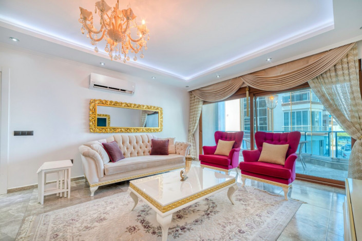 Апартаменты планировки 2+1, 100м2 с видом на море, район Кестель - Ракурс 39